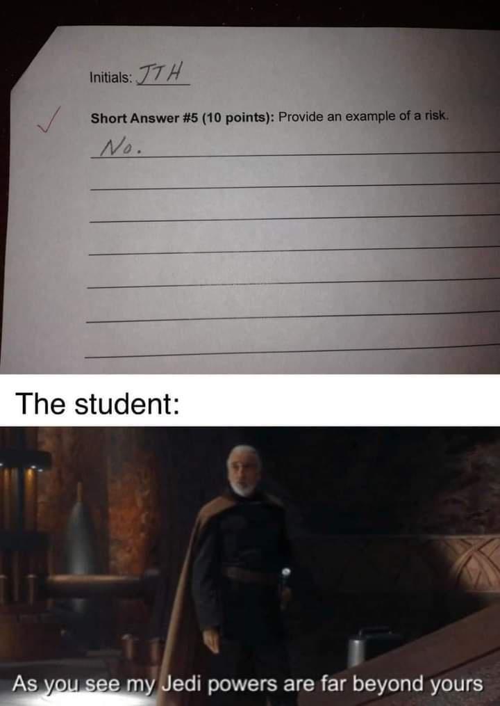 Initials Z 7 Short Answer 5 10 points Provide an example of a