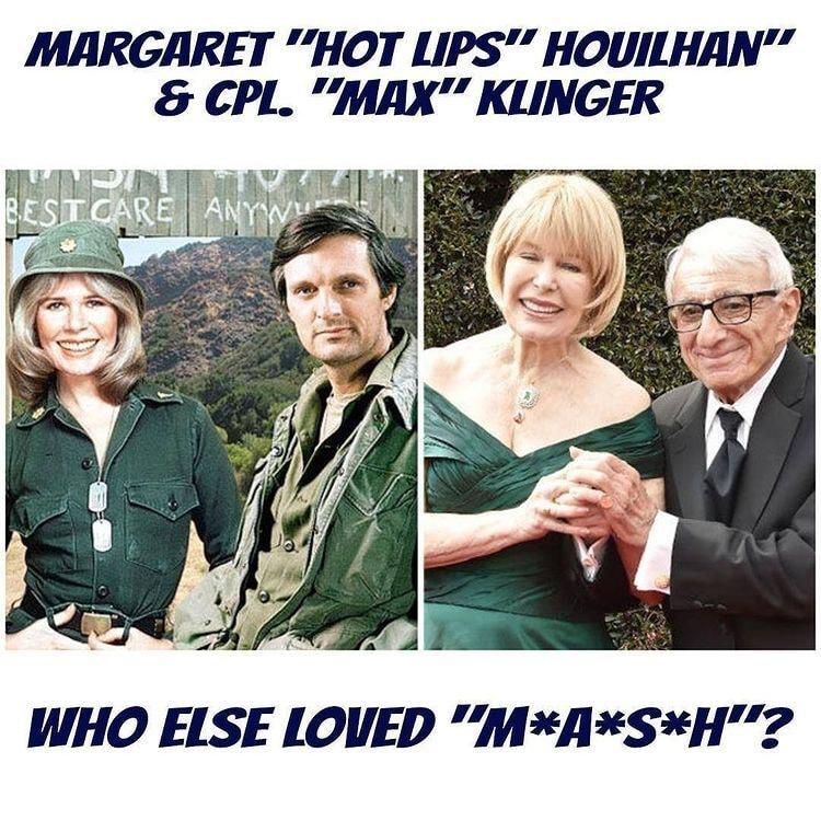 MARGARET HOT LIPS HOUILHAN CPL MAX KLINGER WHO ELSE LOVED MASH