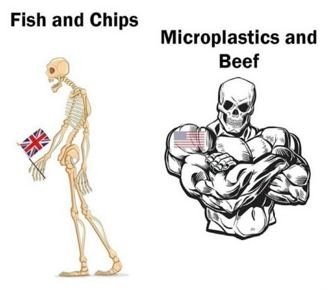 Fish and Chips Microplastics and Beef