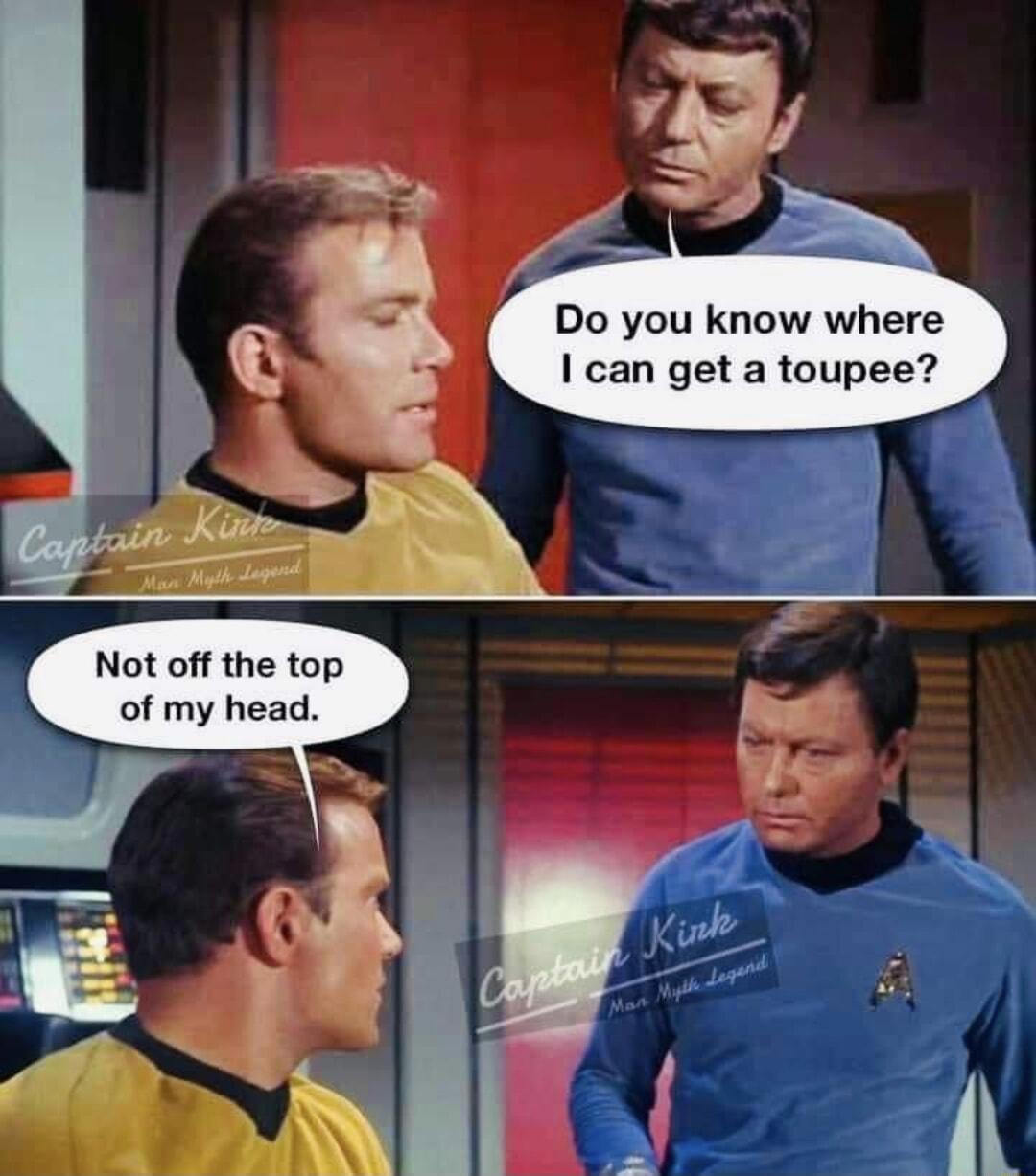 Do you know where 1 can get a toupee