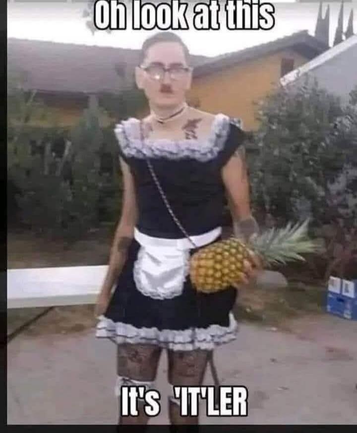 Oh look at this
It's 'ITLER