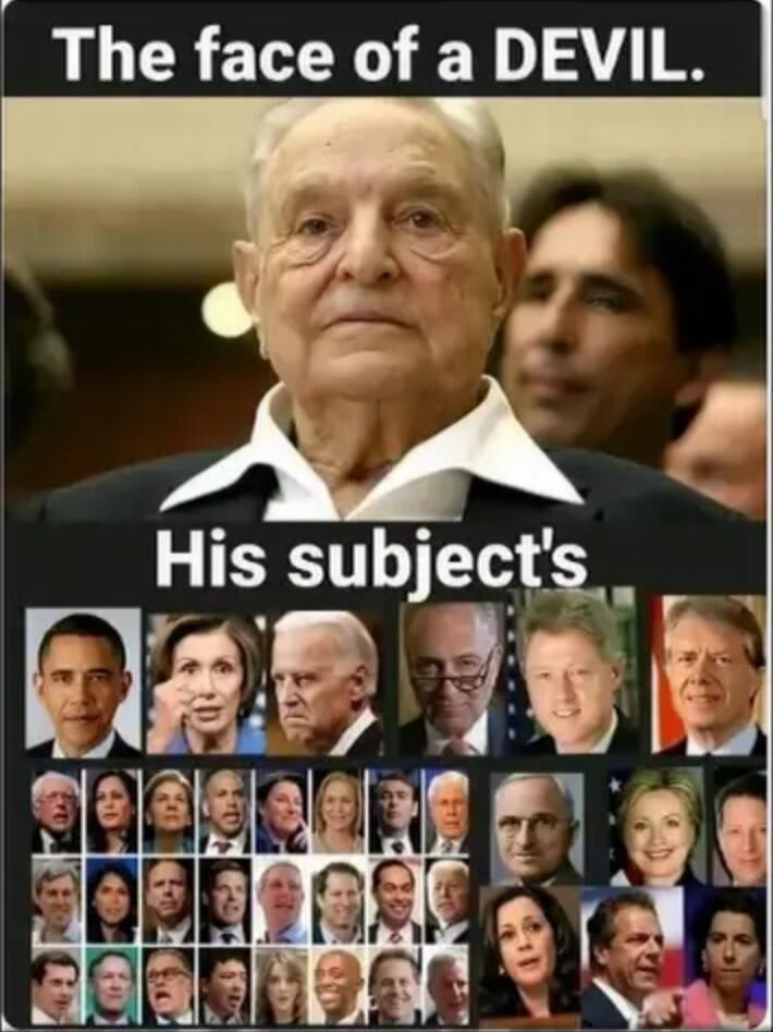 The face of a DEVIL. His subject's