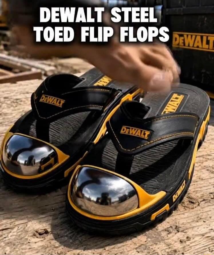 DEWALT STEEL TOED FLIP FLOPS