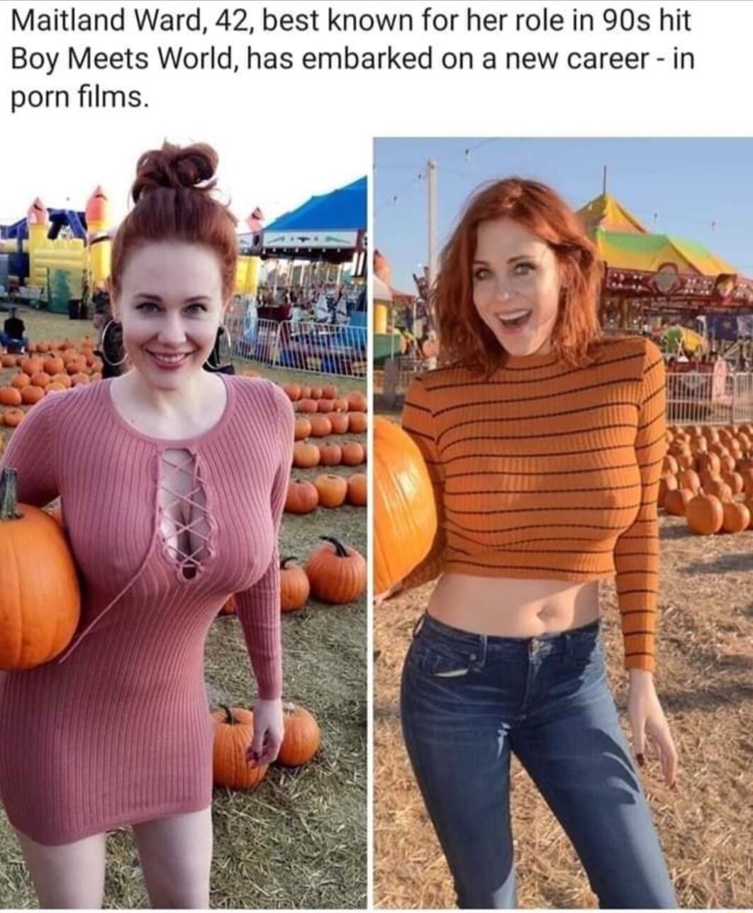 Maitland Ward 42 best known for her role in 90s hit Boy Meets World has embarked on a new career in porn films