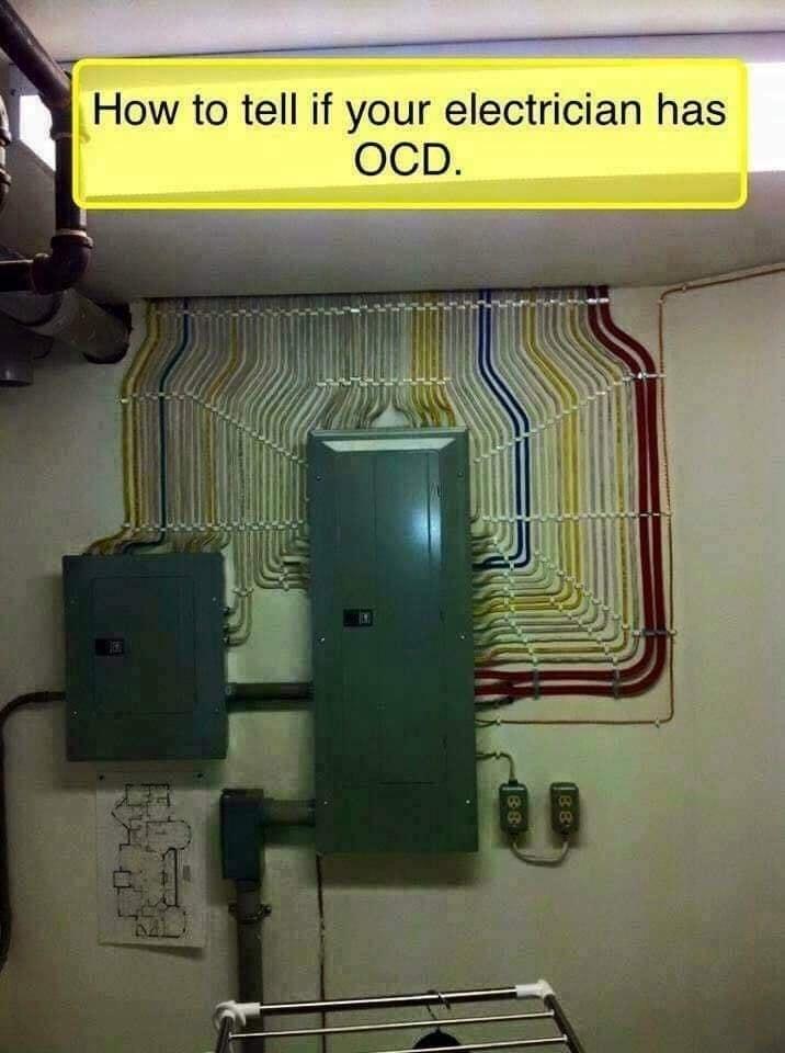 o How to tell if your electrician has OCD