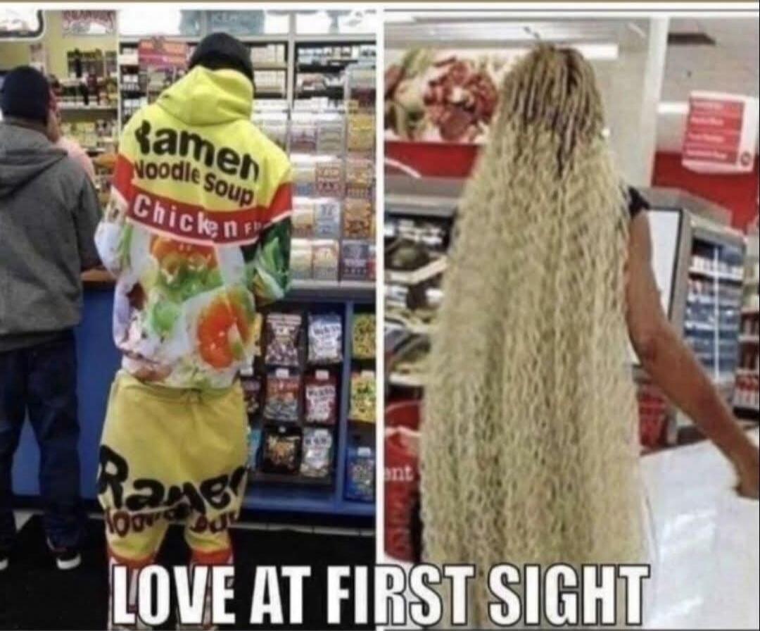 Ramen Noodle Soup Chicken
LOVE AT FIRST SIGHT