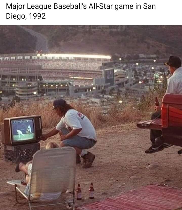 Major League Baseballs All Star game in San iego 1992