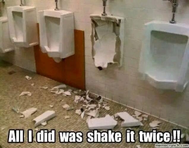 All I did was shake it twice!!