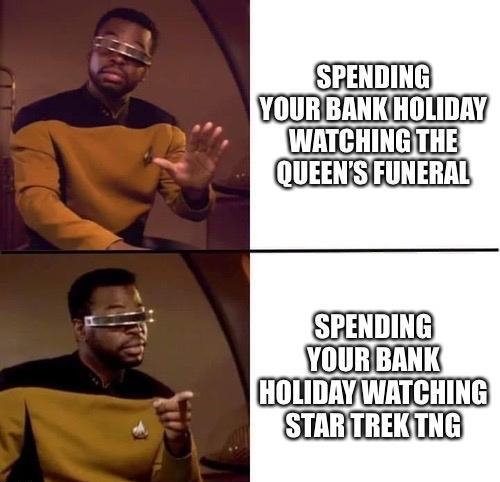 YOUR BANKHOLIDAY WATCHINGITHE ST SPENDING O YA LIS STARTREKTNG