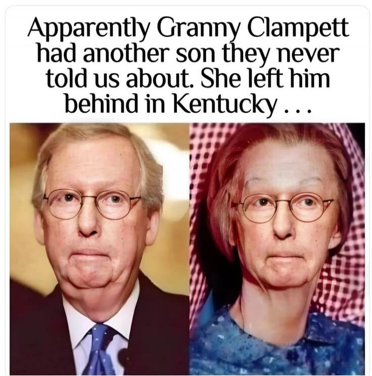 Apparently Granny Clampett had another son they never told us about. She left him behind in Kentucky...