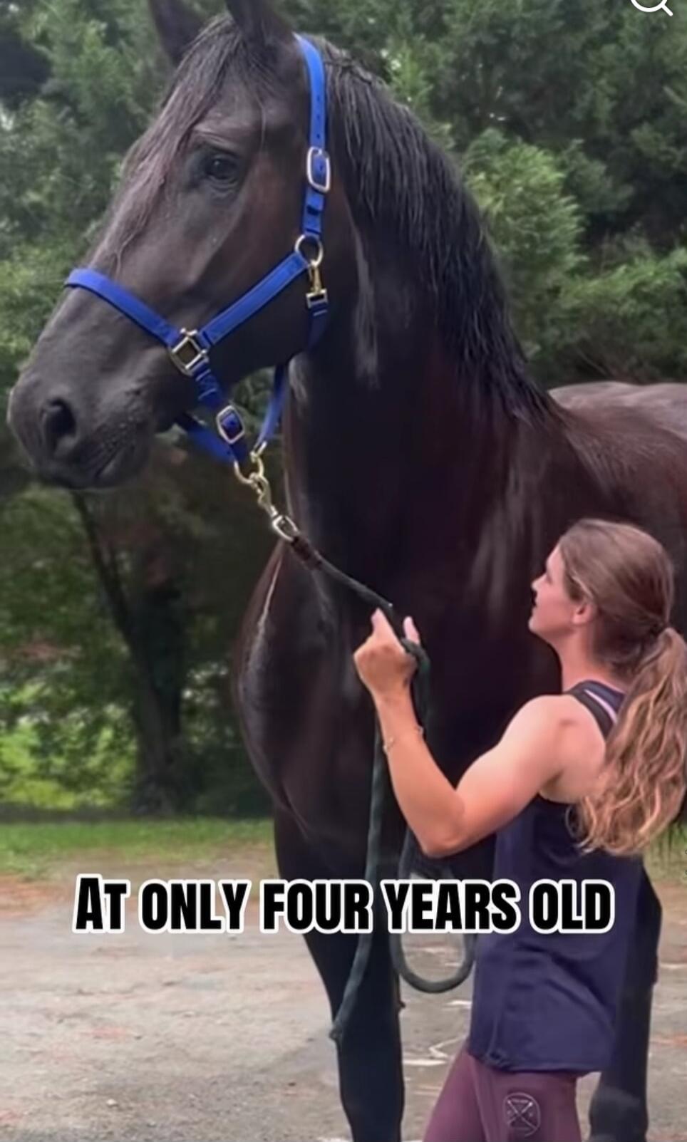 AT ONLY FOUR YEARS OLD