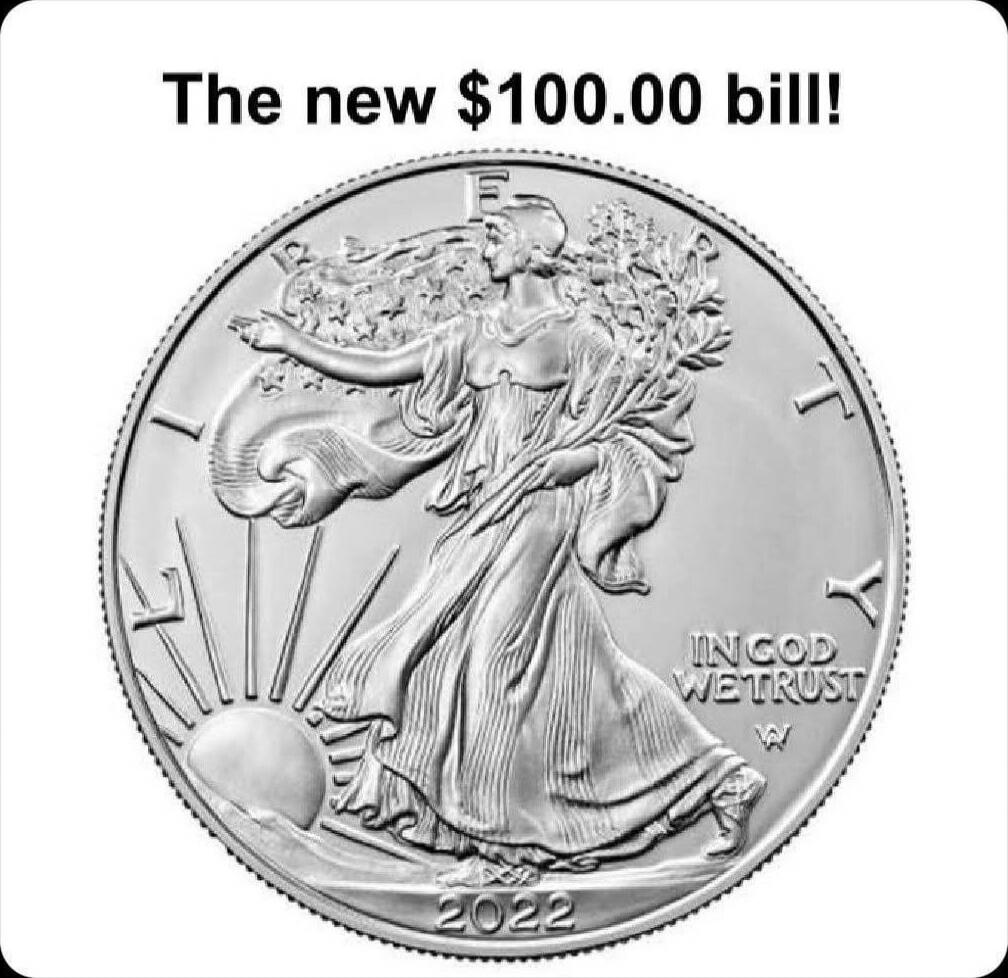The new $100.00 bill!