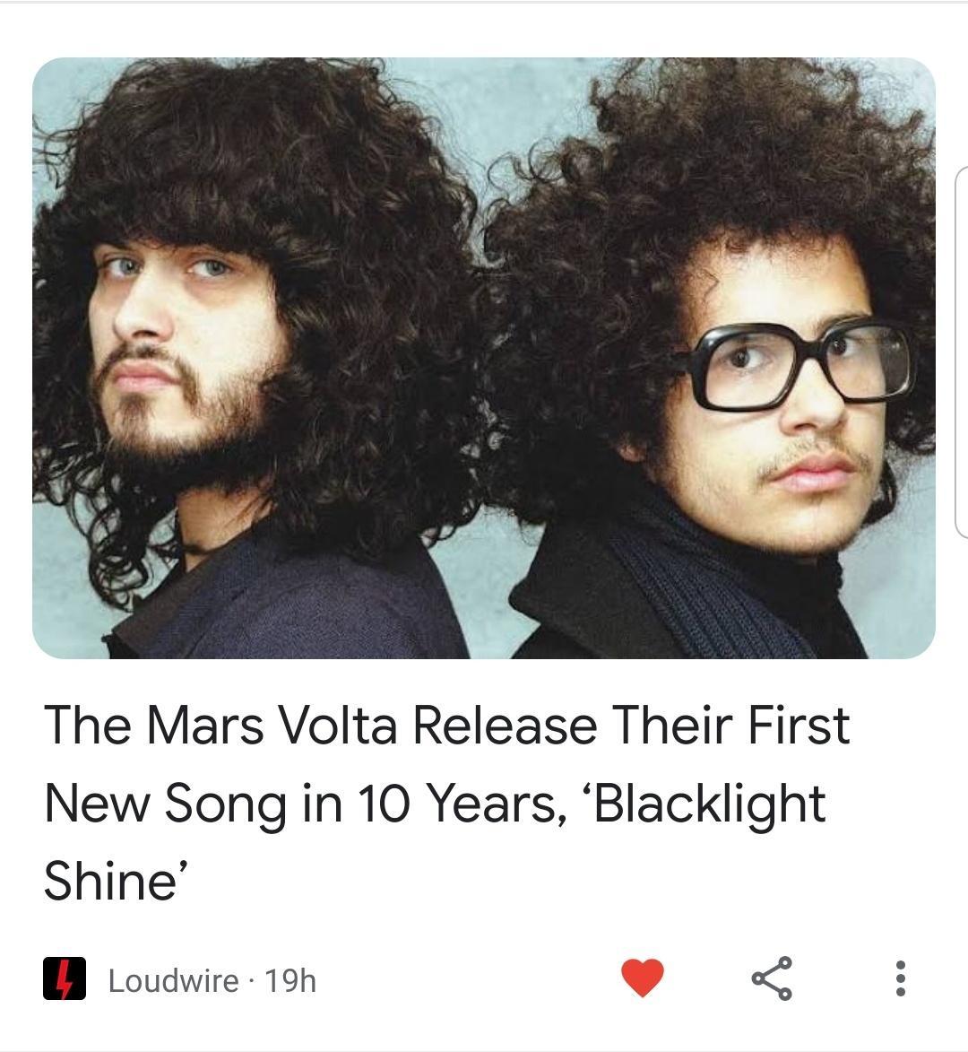 The Mars Volta Release Their First New Song in 10 Years Blacklight Shine BB Loudwire 19h