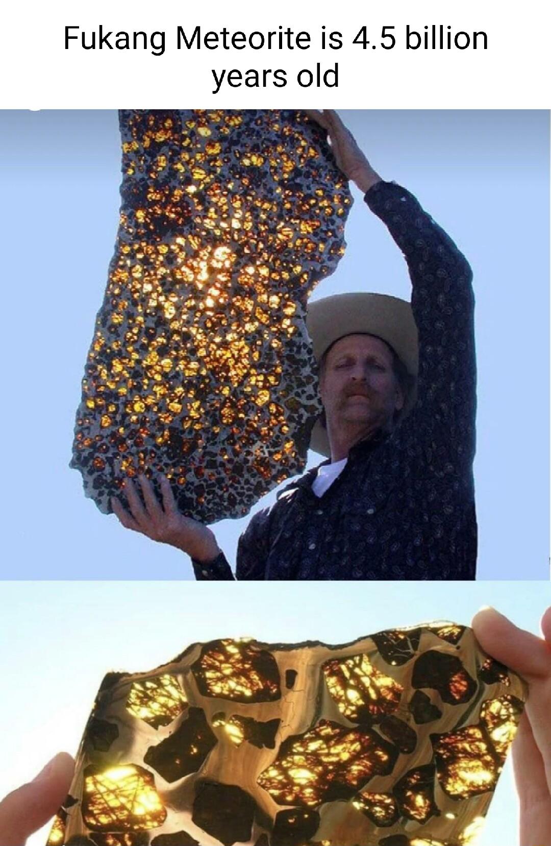Fukang Meteorite is 45 billion years old