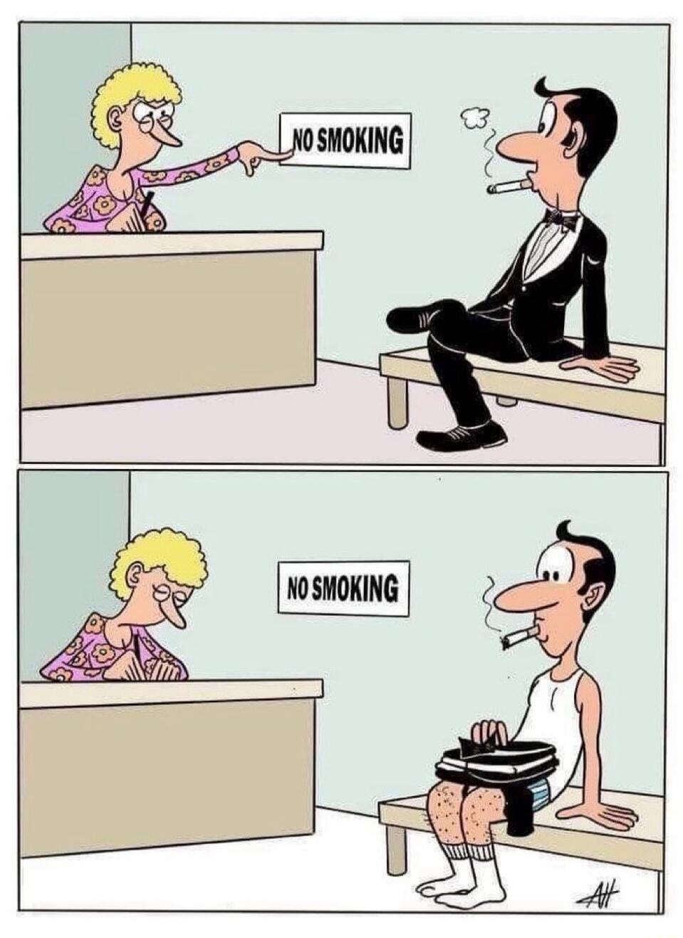 NO SMOKING