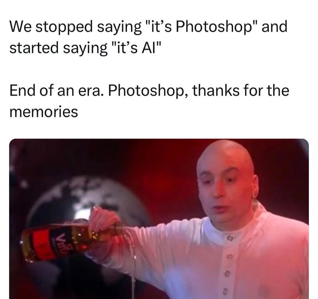 We stopped saying 