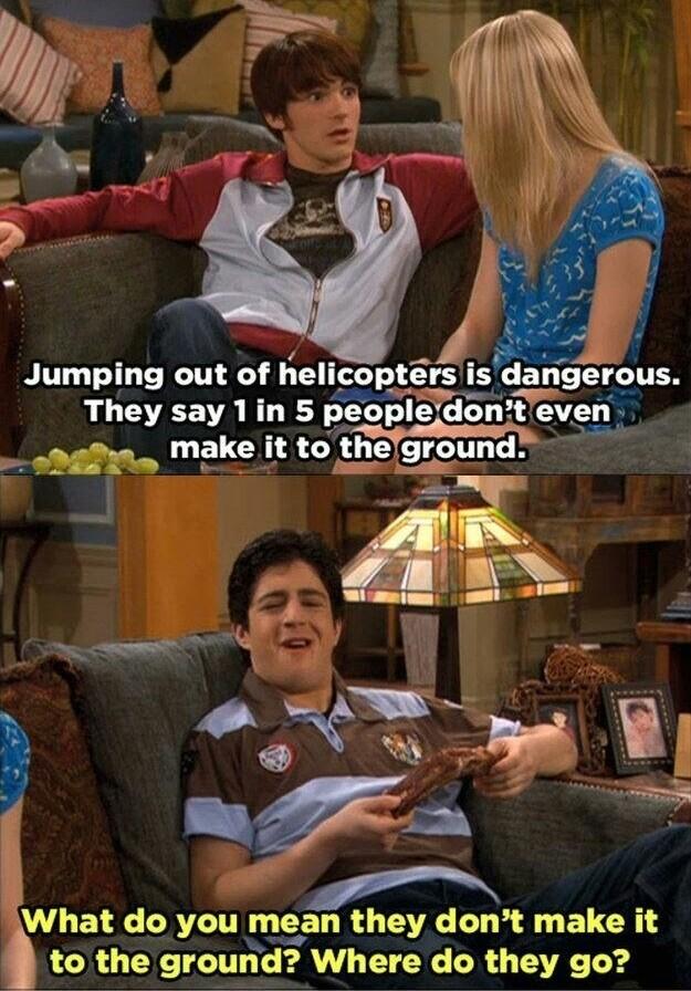 Jumping out of hellcopters 15 da AL EEEARLE people donte e Pre make itto the ground 4 LLELEC LR mean they dont make it to the ground VLCENCCR G T