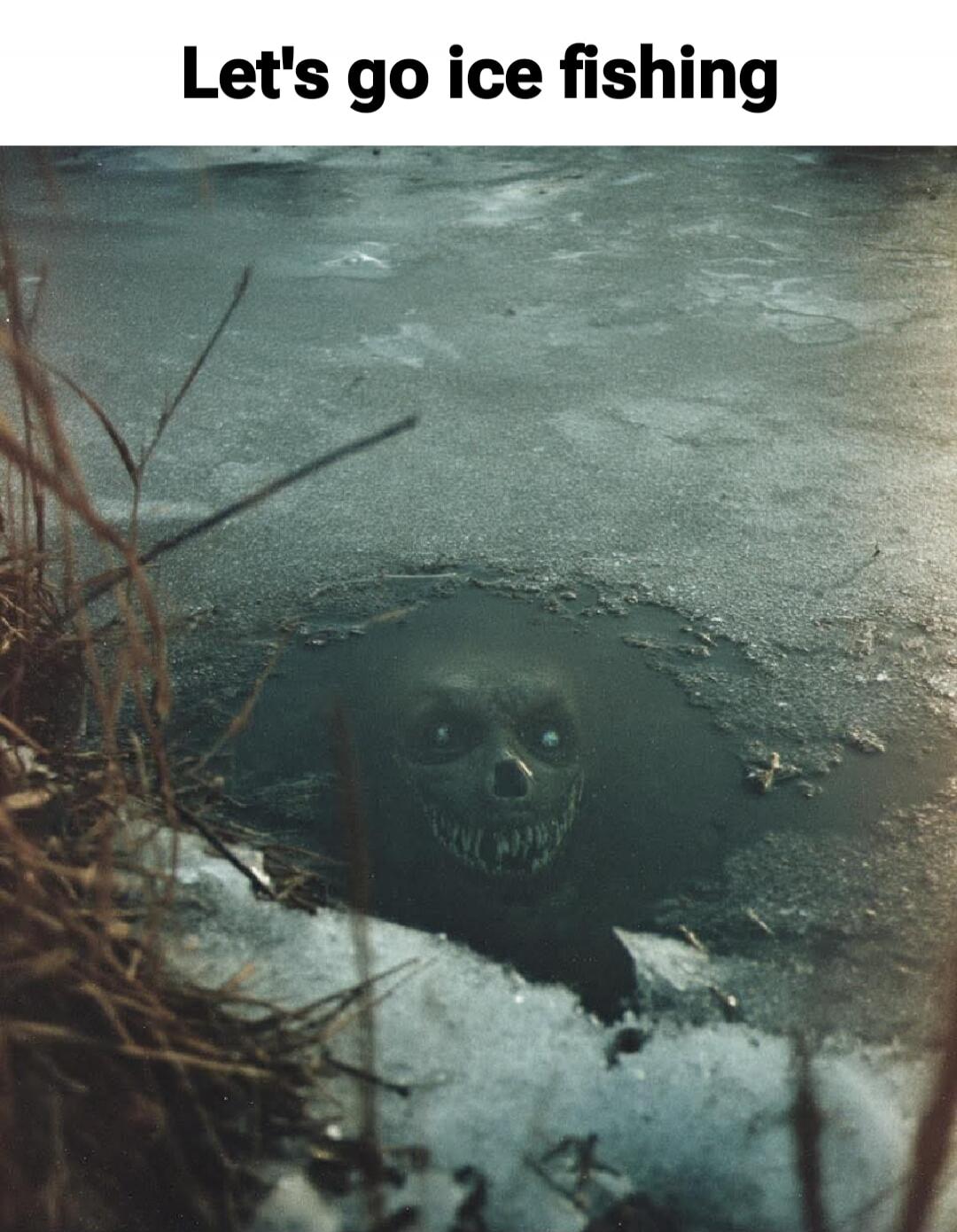 Let's go ice fishing
