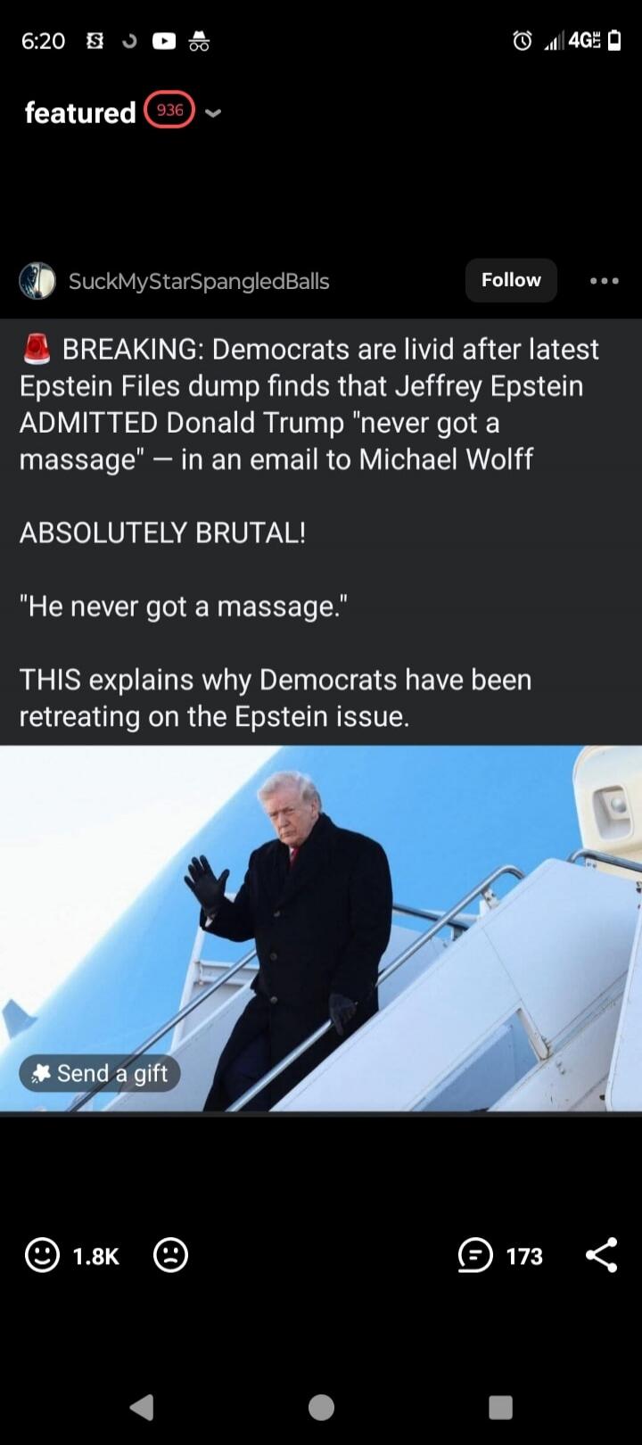 BREAKING: Democrats are livid after latest Epstein Files dump finds that Jeffrey Epstein ADMITTED Donald Trump 