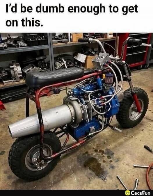 I'd be dumb enough to get on this.
