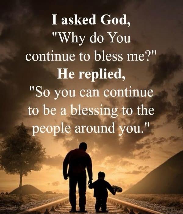 I asked God, 