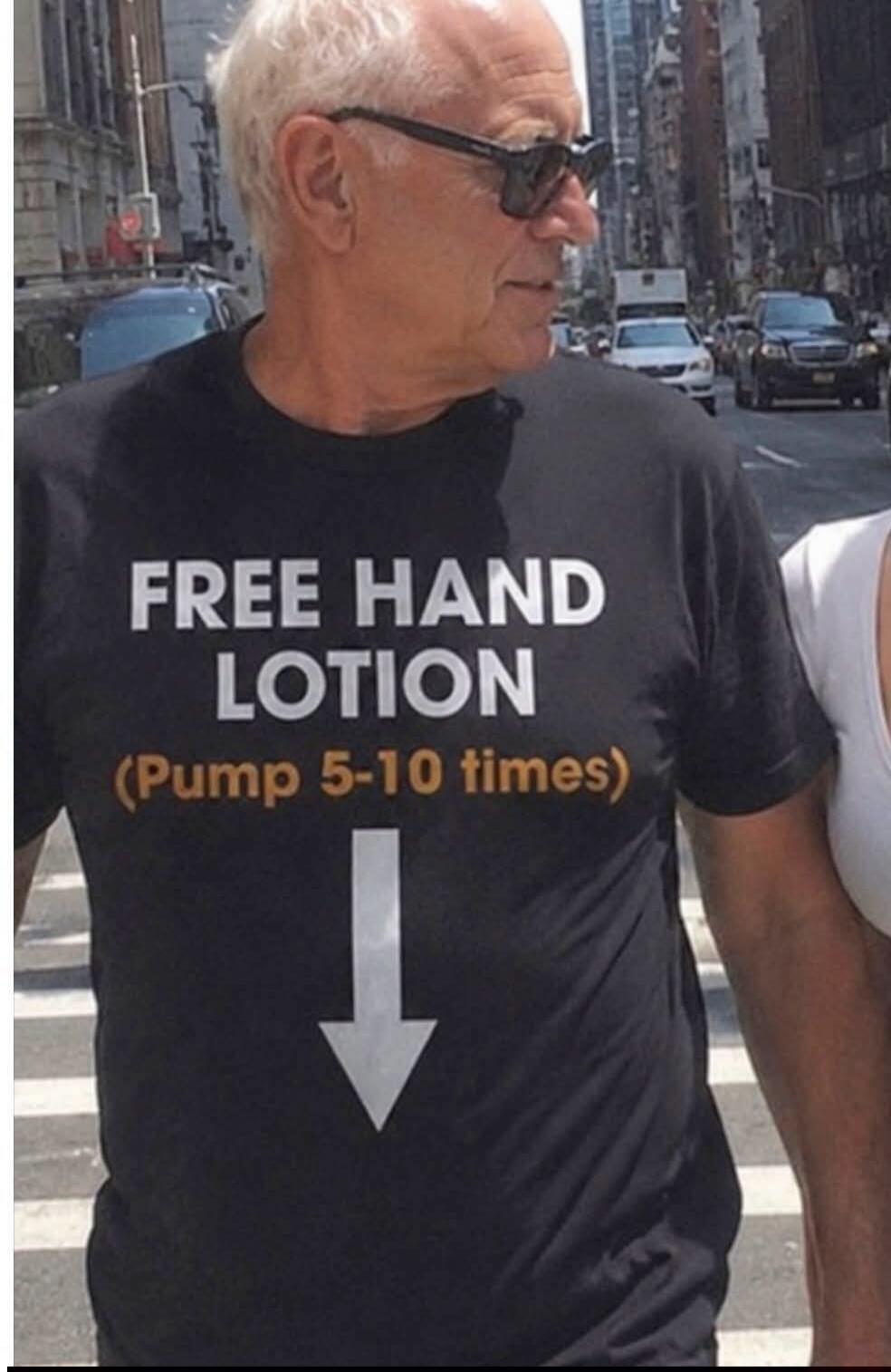 FREE HAND LOTION (Pump 5-10 times)