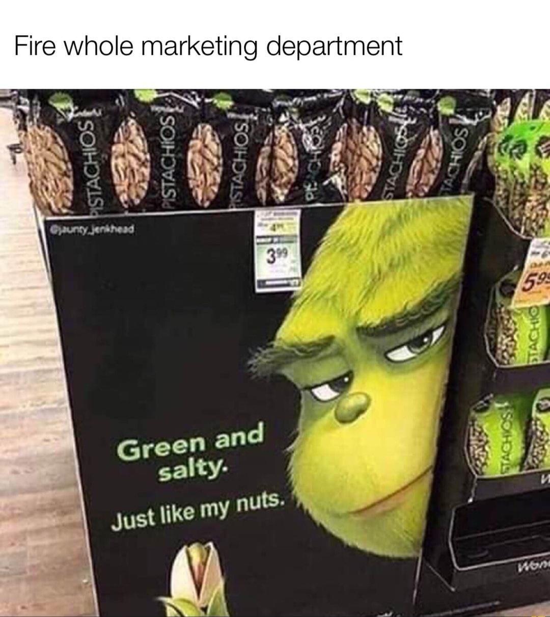 Fire whole marketing department