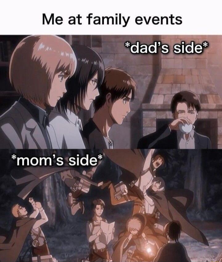 Me at family events dadslside