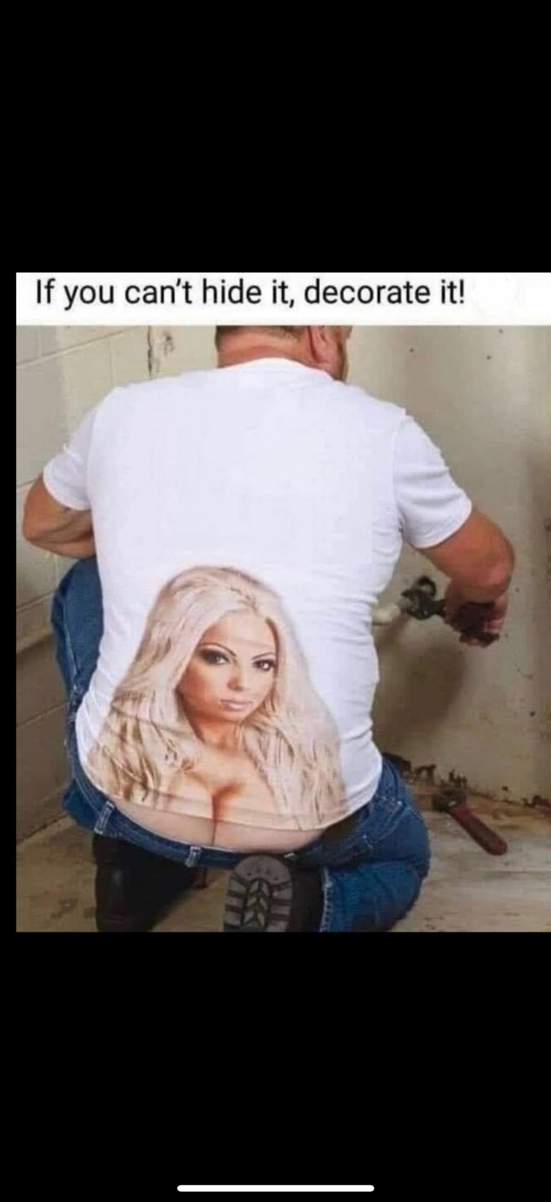 If you can't hide it, decorate it!