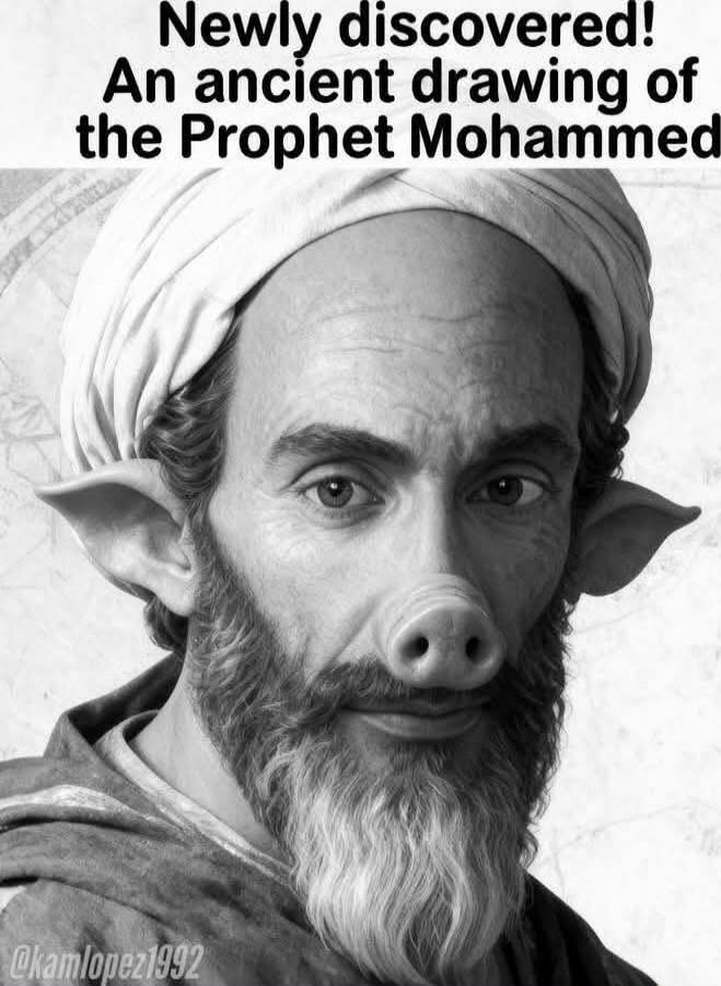Newly discovered! An ancient drawing of the Prophet Mohammed
@kamlopez1992