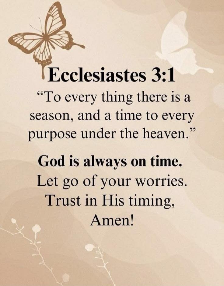 Ecclesiastes 3:1 