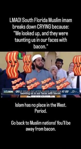 LMAO! South Florida Muslim imam breaks down CRYING because: 