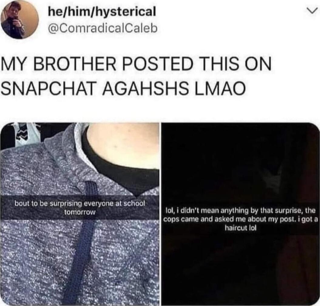 hehimhysterical Comrad b MY BROTHER POSTED THIS ON SNAPCHAT AGAHSHS LMAO