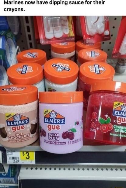 Marines now have dipping sauce for their crayons