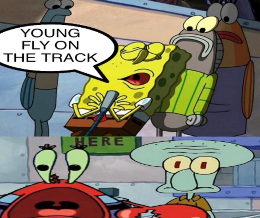 YOUNG FLY ON THE TRACK