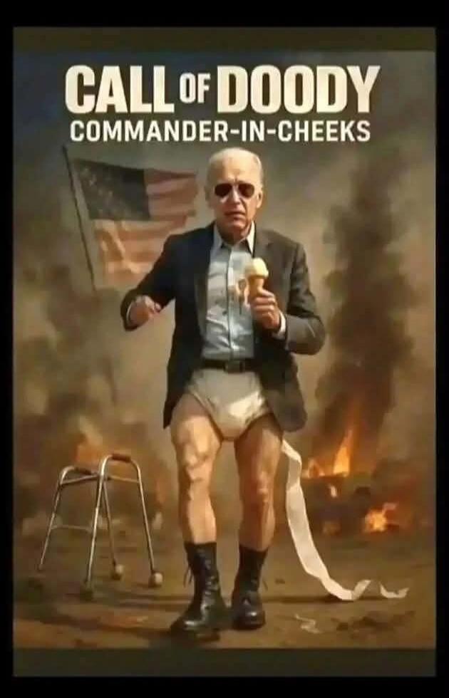 CALL OF DOODY COMMANDER-IN-CHEEKS