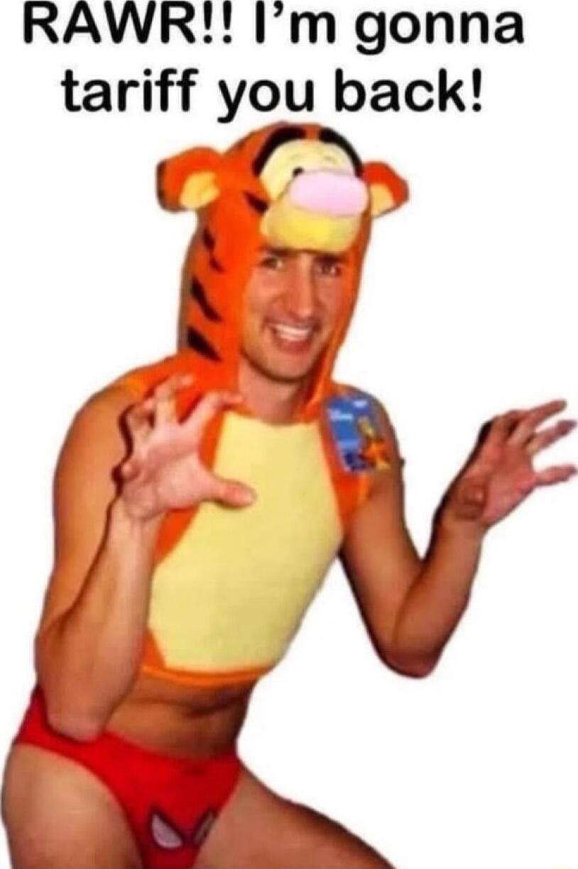 RAWR Im gonna tariff you back