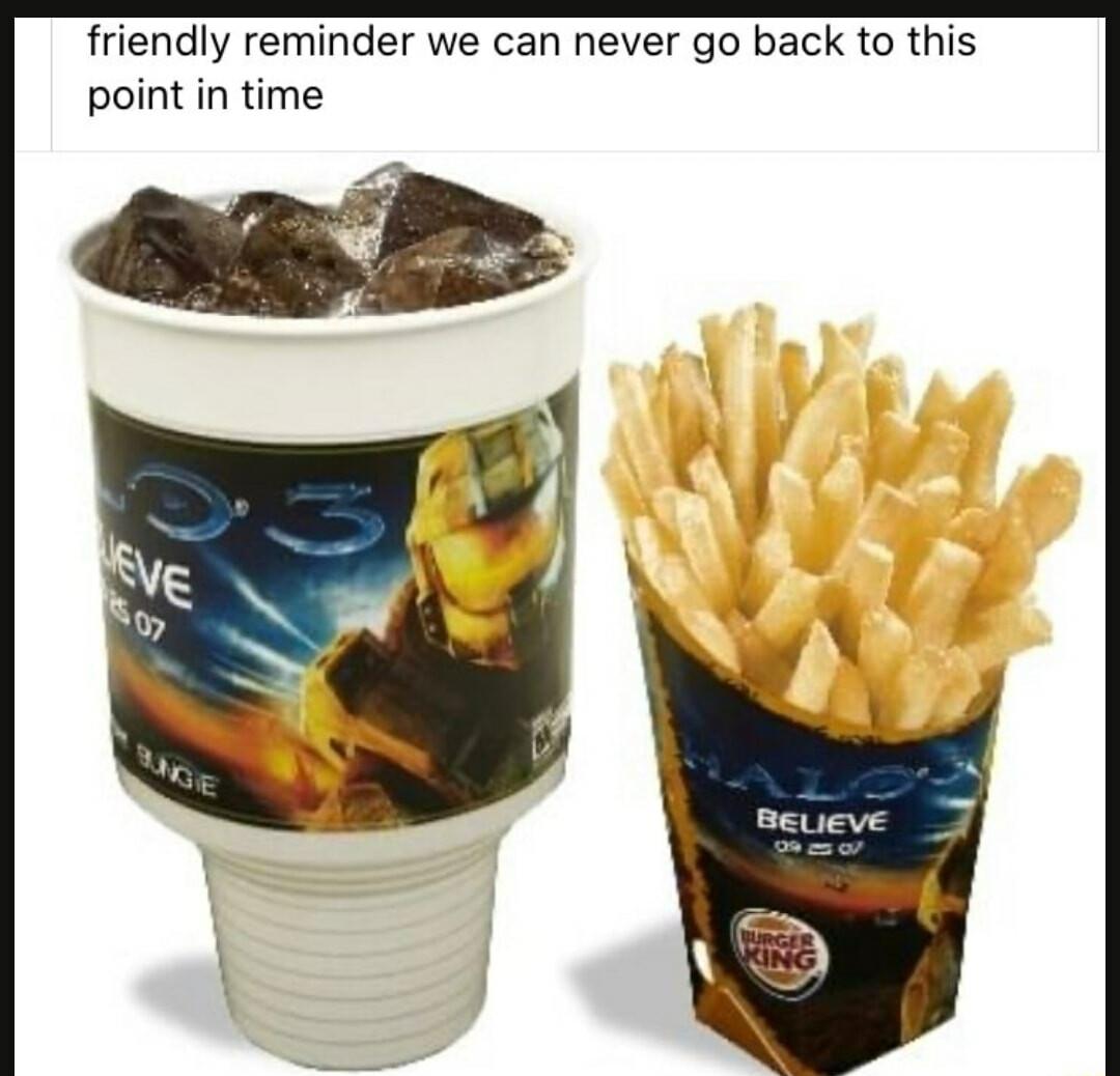 friendly reminder we can never go back to this point in time