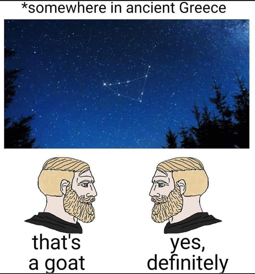 somewhere in ancient Greece definitely