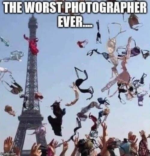 THE WORST PHOTOGRAPHER EVER...