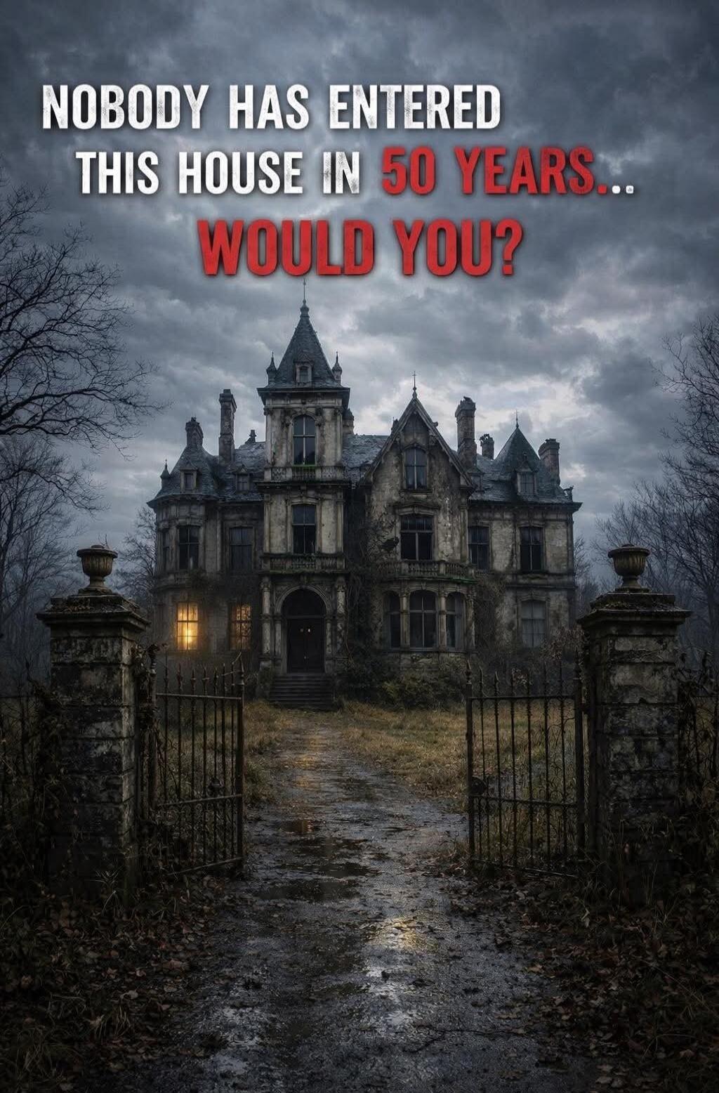 NOBODY HAS ENTERED THIS HOUSE IN 50 YEARS... WOULD YOU?