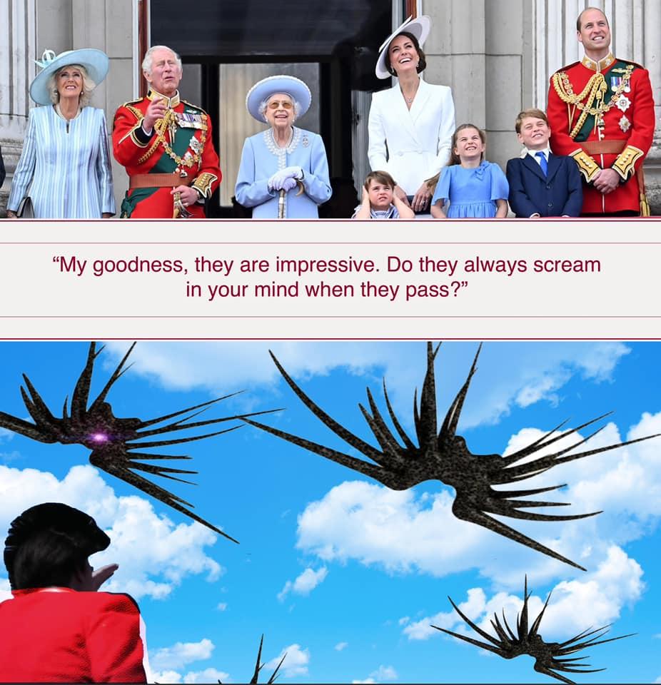 My goodness they are impressive Do they always scream in your mind when they pass