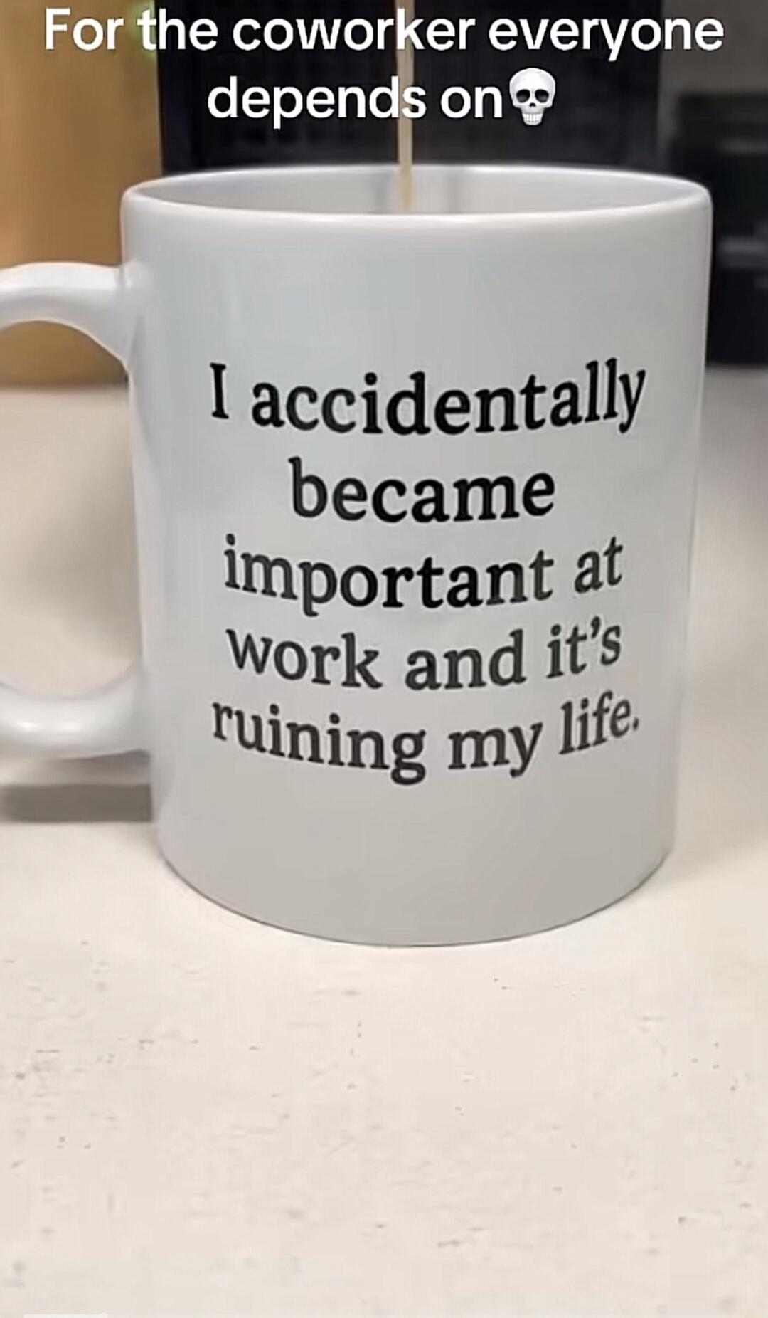 For the coworker everyone depends on 💀
I accidentally became important at work and it’s ruining my life.