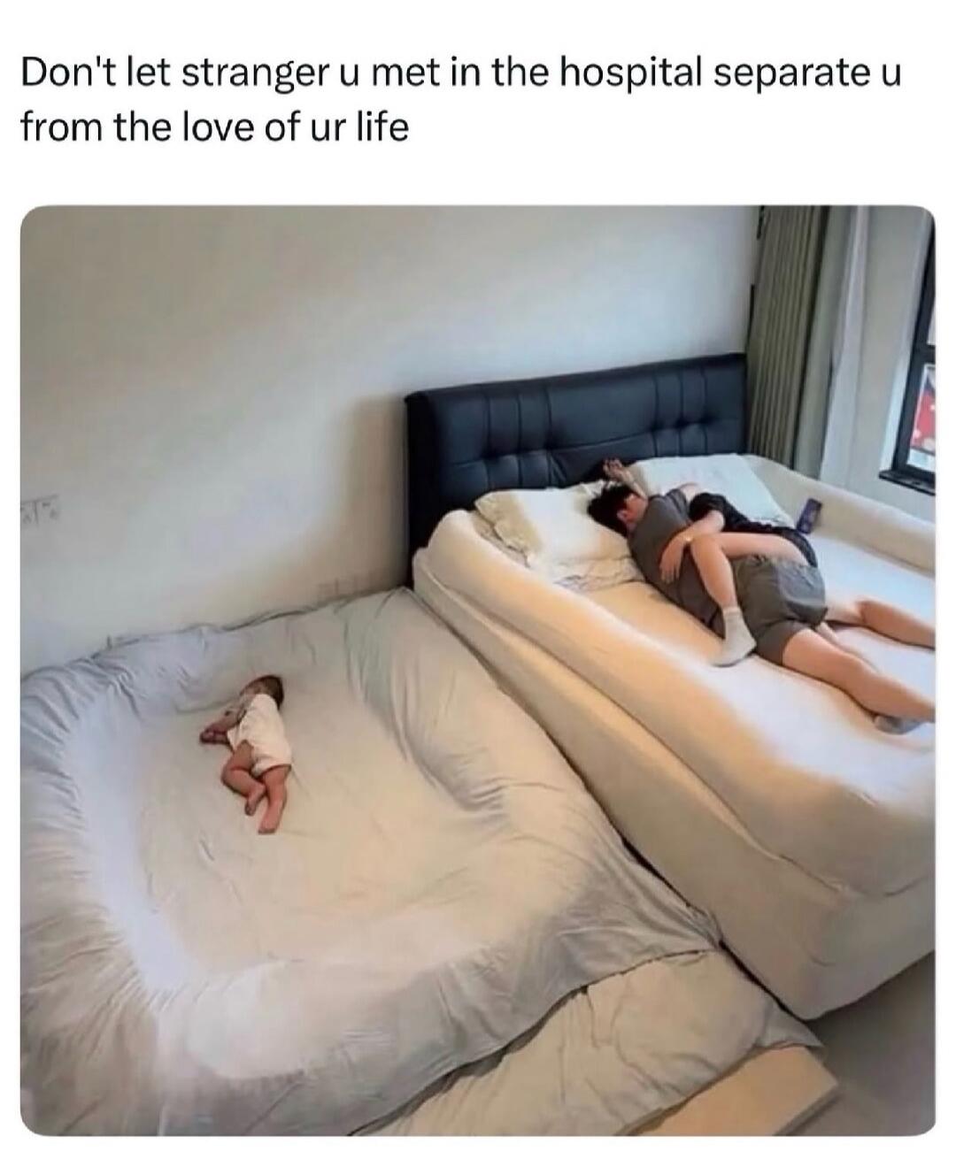 Don't let stranger u met in the hospital separate u from the love of ur life