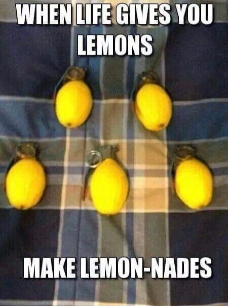 WHENILIFEGIVES YOU LEMONS j oA MAKE LEMON NADES i i