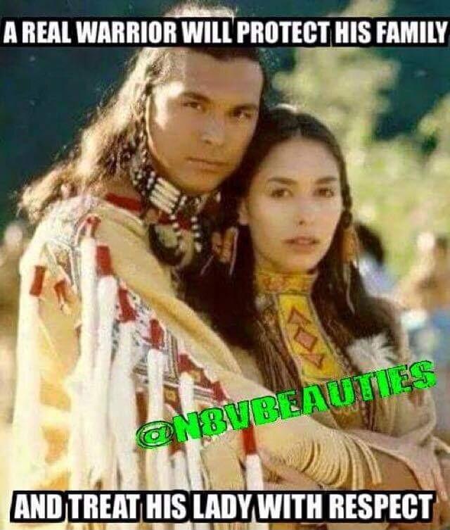 A REAL WARRIOR WILL PROTECT HIS FAMILY CETRGTTALTE LADY WITH RESPECT