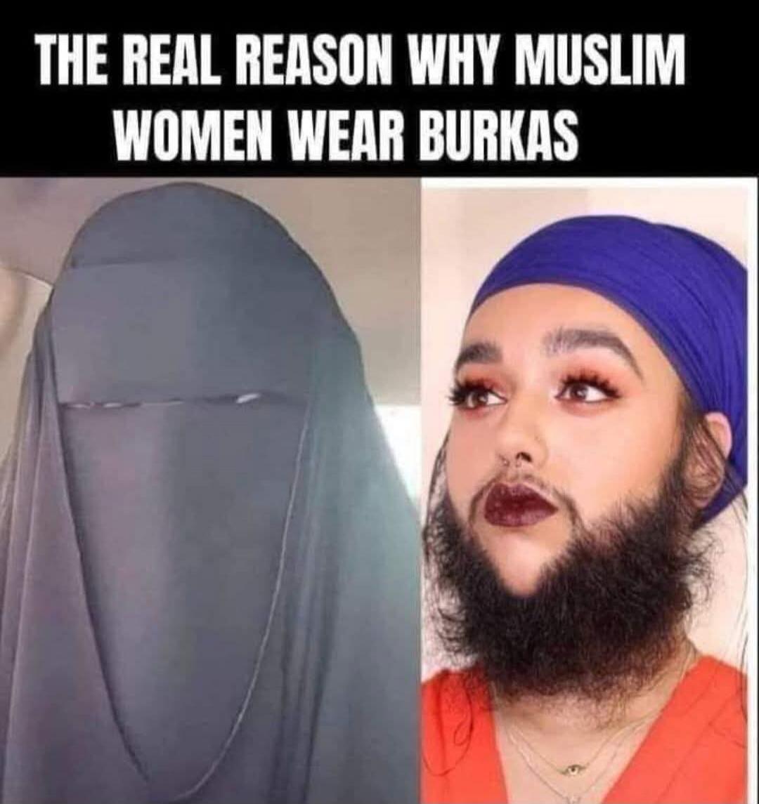 THE REAL REASON WHY MUSLIM WOMEN WEAR BURKAS