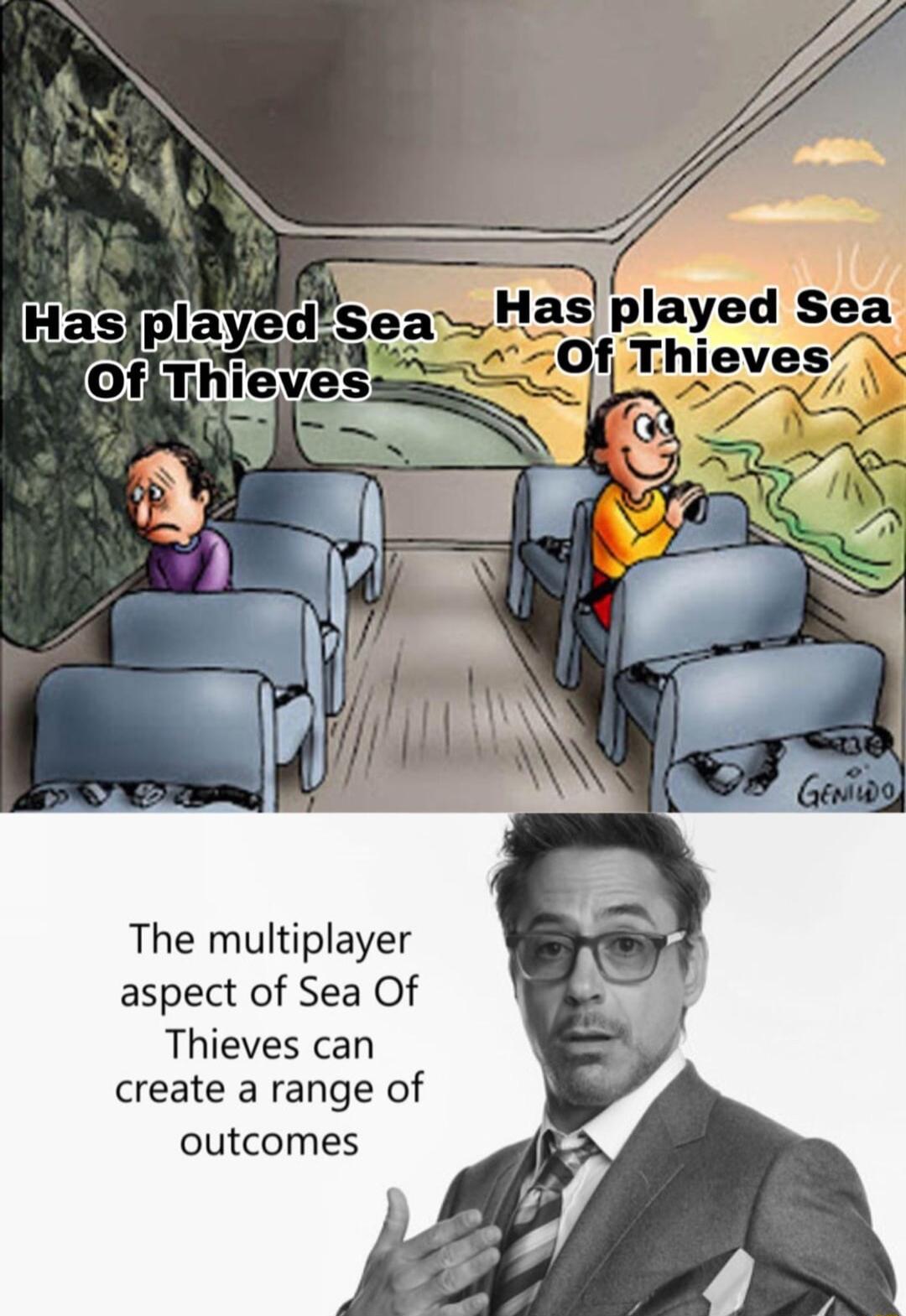 _Hasplayed Sea The multiplayer aspect of Sea Of Thieves can create a range of outcomes