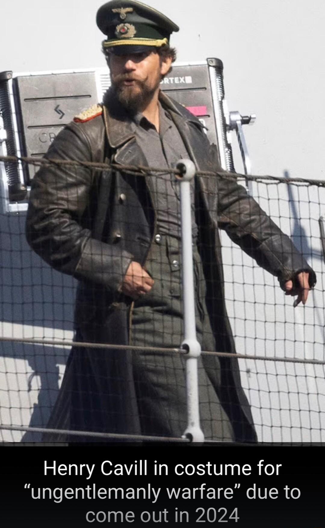 LLLLLEH A Henry Cavill in costume for RV ANE T I TR 6 come out in 2024