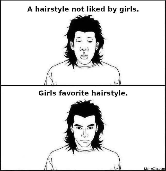 A hairstyle not liked by girls oS